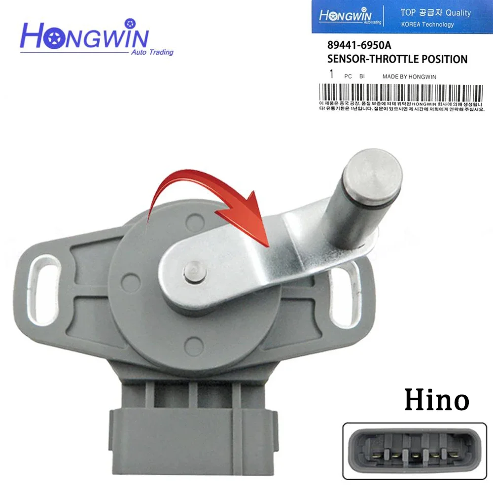 

894416950A, 89441-6950A, S8944-16950, S894416950, 198300-8160 NEW Throttle Position Sensor For Hino dutro PROFIA FN2 E13