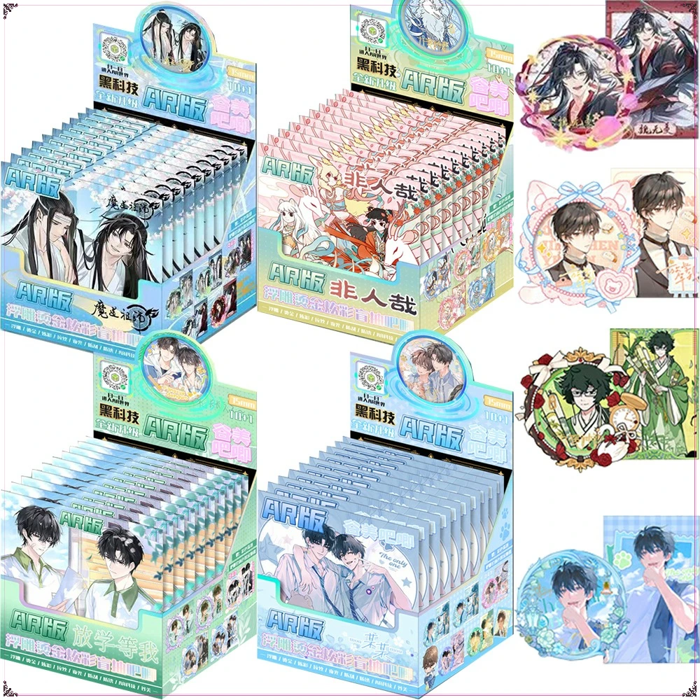 أنيمي الطرفية الإغاثة توهج في الظلام AR شارة شخصية شعبية تصميم فريد دبابيس لحقيبة الظهر اكسسوارات هدايا الاطفال