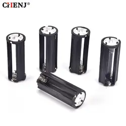 2Pcs/lot Battery Holder for 3x AAA Battery Box Holder Batteries Case For 1.5V Pole Black For Soldering Storage Box