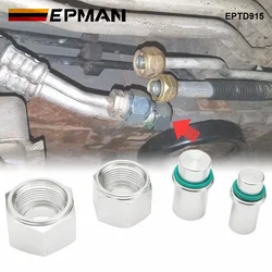 Zestaw blokady AC EPMAN Aluminiowe wtyczki CNC do Chrysler Town and Country, Dodge Caravan 2004-2011 Rear Air EPTD915