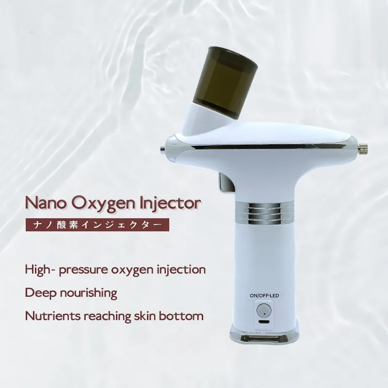 High Quality Oxygen Nano Mist Gun Skin Care Jet Exfoliating Water Oxygen Mist / Nano Facial Jet Sprayer