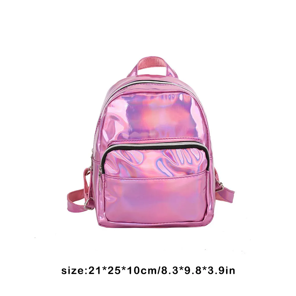 Mochila de PU de gran capacidad para niña, bolso de hombro para jóvenes, adolescentes, escuela, universidad, lugar de trabajo, viaje, oficina, hogar