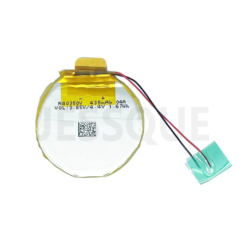 ( Thickness: 4mm  Diameter: 35mm ±0.5mm) 450mAh 3.85V R40350V XU1 Smart Watch Round Type Battery