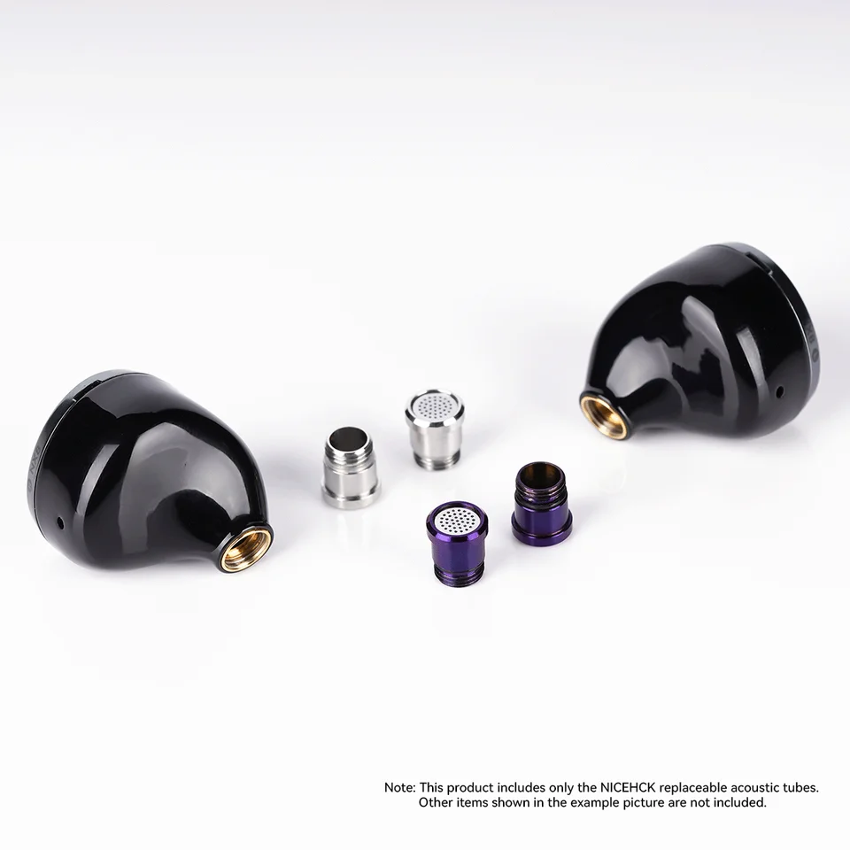 NICEHCK サウンドチューニングノズル交換可能な音響管セット IEM