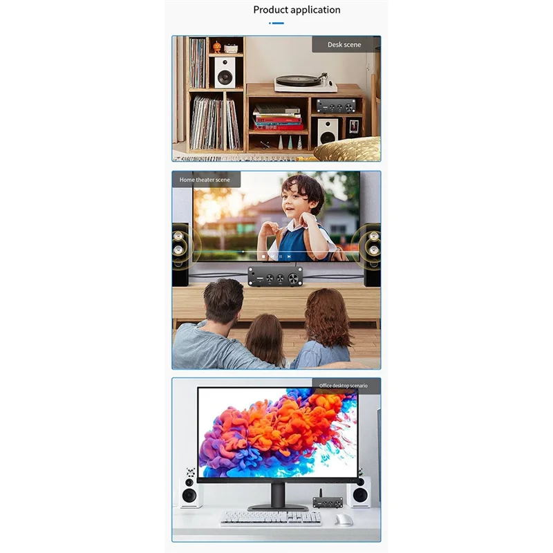 

TPA3116 Bluetooth 5.3 Digital Power Amplifier Hifi Stereo Power Amplifier Audio Amplifier USB Decoder 50W+50W-ABIU