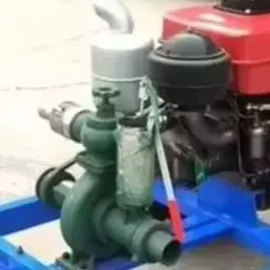 

Customized household small diesel wheeled water well drilling rig 22 horsepower hydraulic hot sale type drilling machine