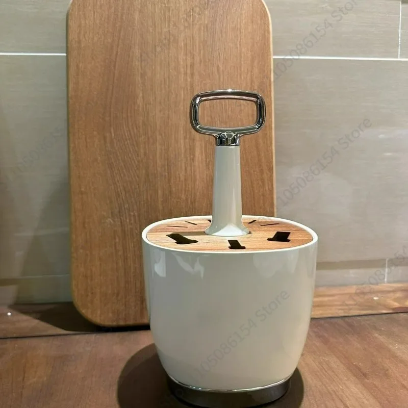 

Stainless steel kitchen knife and fork holder retro household tableware storage rack high value knife storage rack
