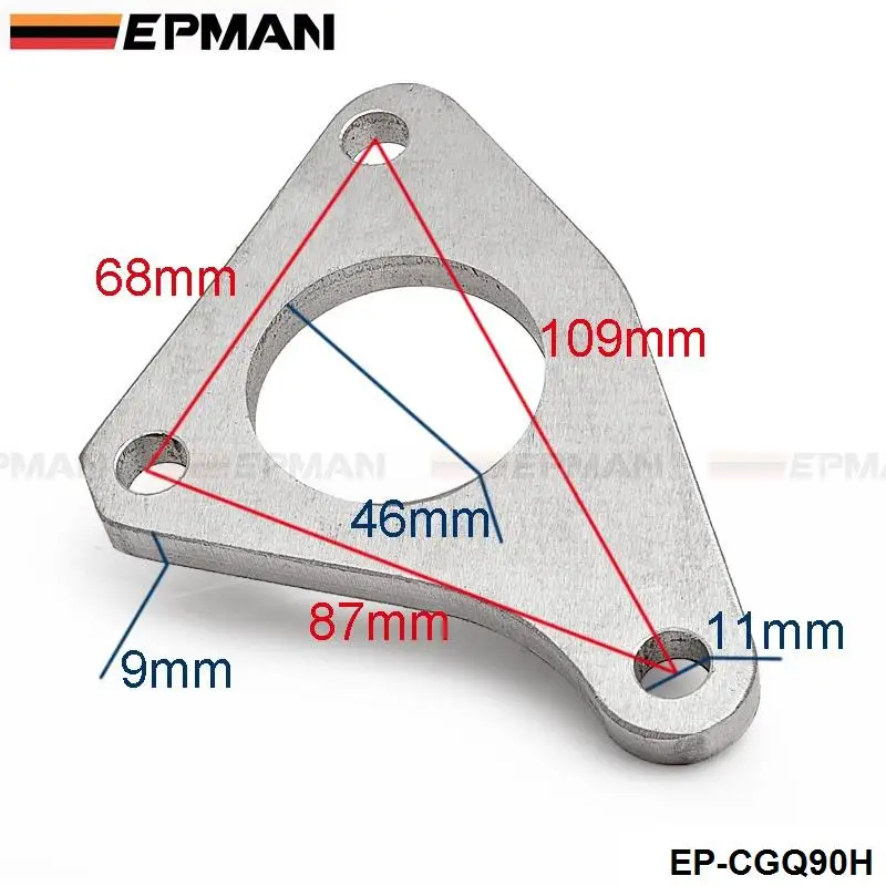 EPMAN High Quality Turbine Inlet Manifold Flange For Subaru EJ20 EJ25 Impreza WRX EP-CGQ90H