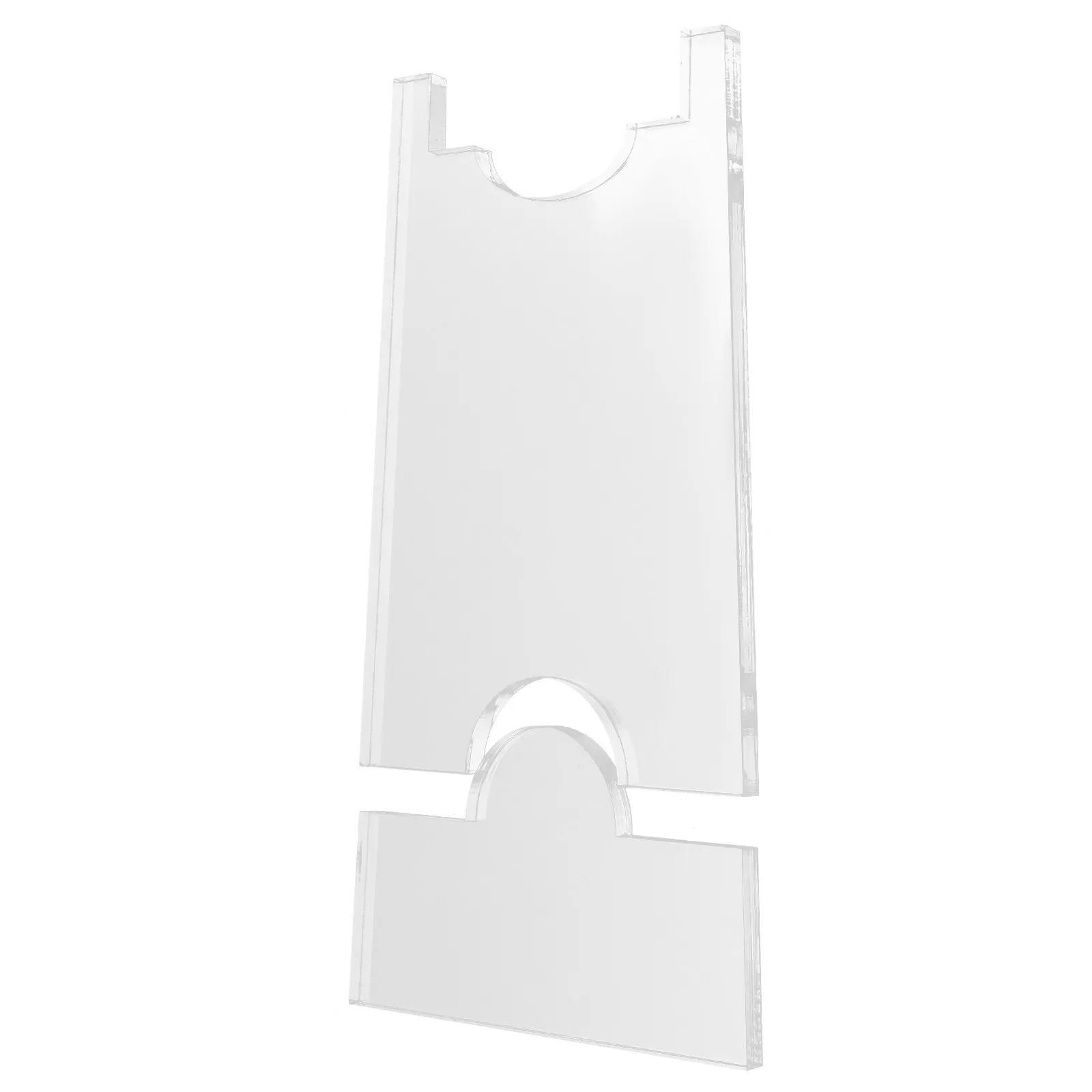 Clear Acrylic Wall Spacers for Sofa Bed – Fireproof Furniture Gap Fillers & Wall Scratch Preventers (2 Sets)