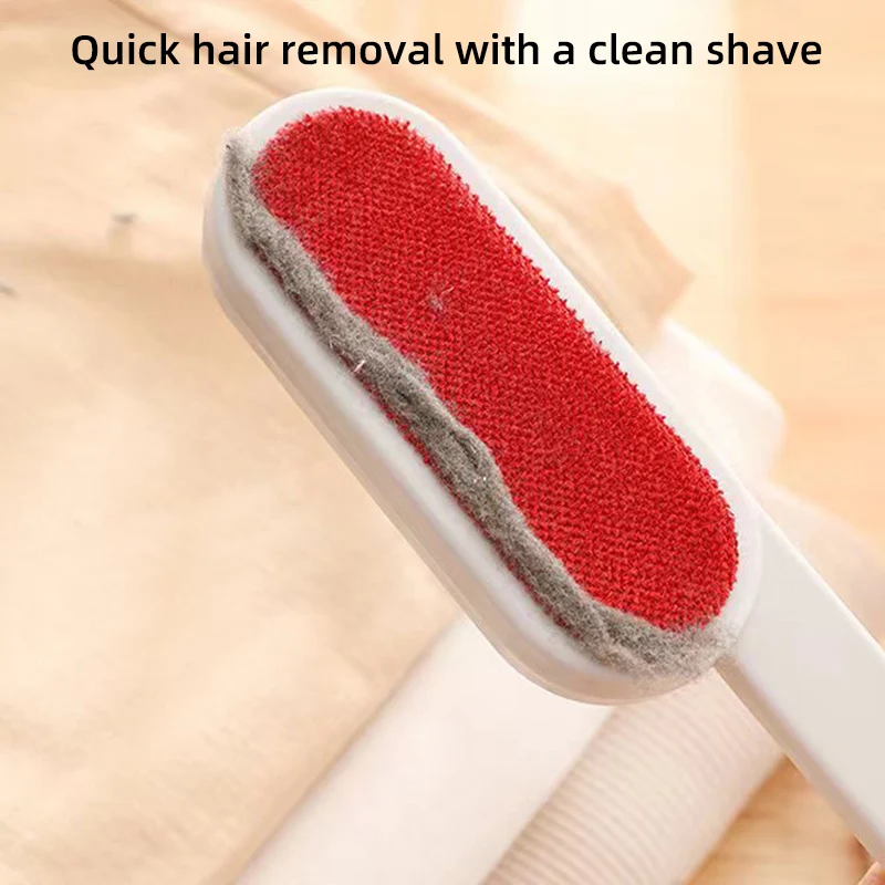 1pc Double Sided Lint Resistant Brush for Dog Dust Lint on Velvet Surfaces, Pet Grooming Accessories