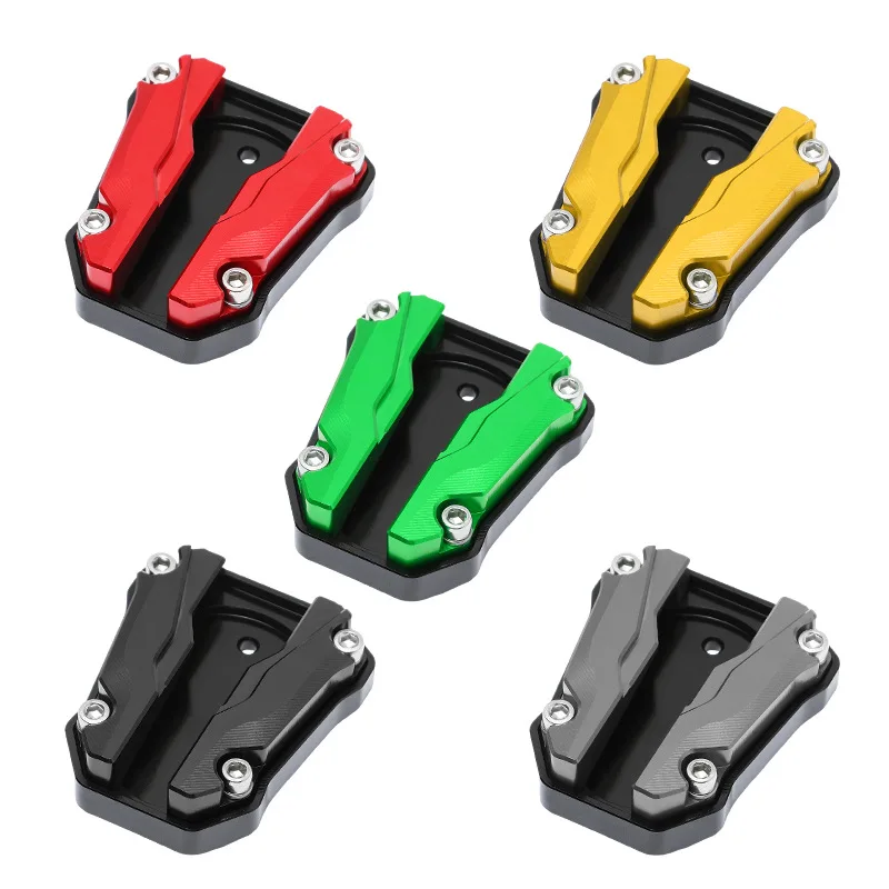 

Motorcycle Kickstand Decoration For Loncin VOGE 525R 525AC 500AC Side Parking Rack Base Enlarged Pad Modification Accessories