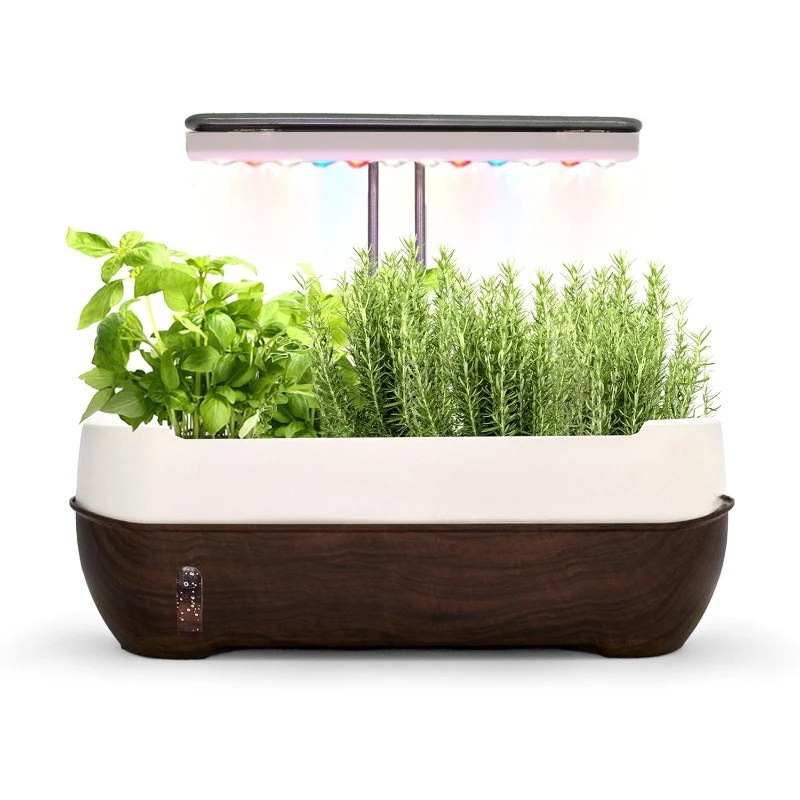 Herbstation Home Indoor Garden.  Great as a Standalone Self Watering Planter or Vertical Growing System.