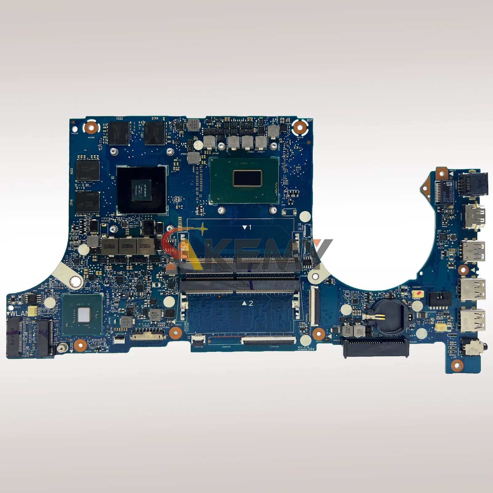 FX705GD Motherboard Laptop untuk ASUS TUF Gaming FX505 FX86FE FX86FD FX705GT FX705GE FX705GD Mainboard Notebook dengan CPU I3 I5 I7