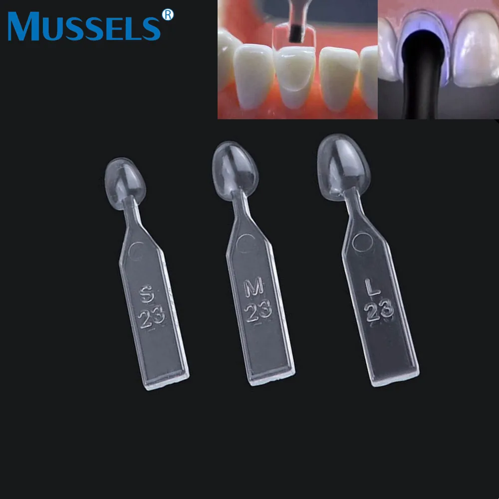 Kit de Moldes De Folheado Dentário, Molde De Resina Composto, Enchimento De Cura Leve, Dentes Frontais Anteriores, Ferramentas De Clareamento Dentista, Laboratório, 30Pcs por Conjunto