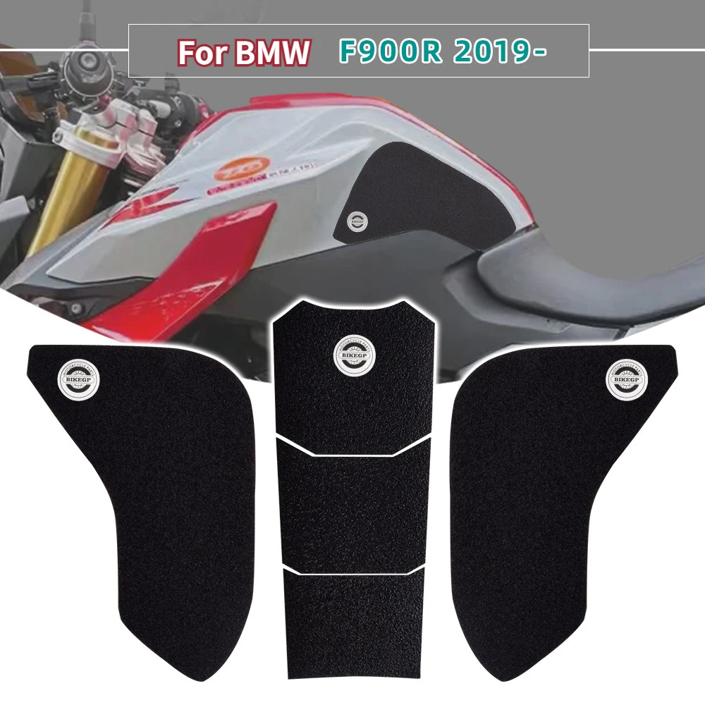 

TPU Rubber Decal Motorcycle Parts Tank Traction Side Pad Gas Fuel Knee Grip Decal Antiskid Suitable For BMW F900R 2019-2024