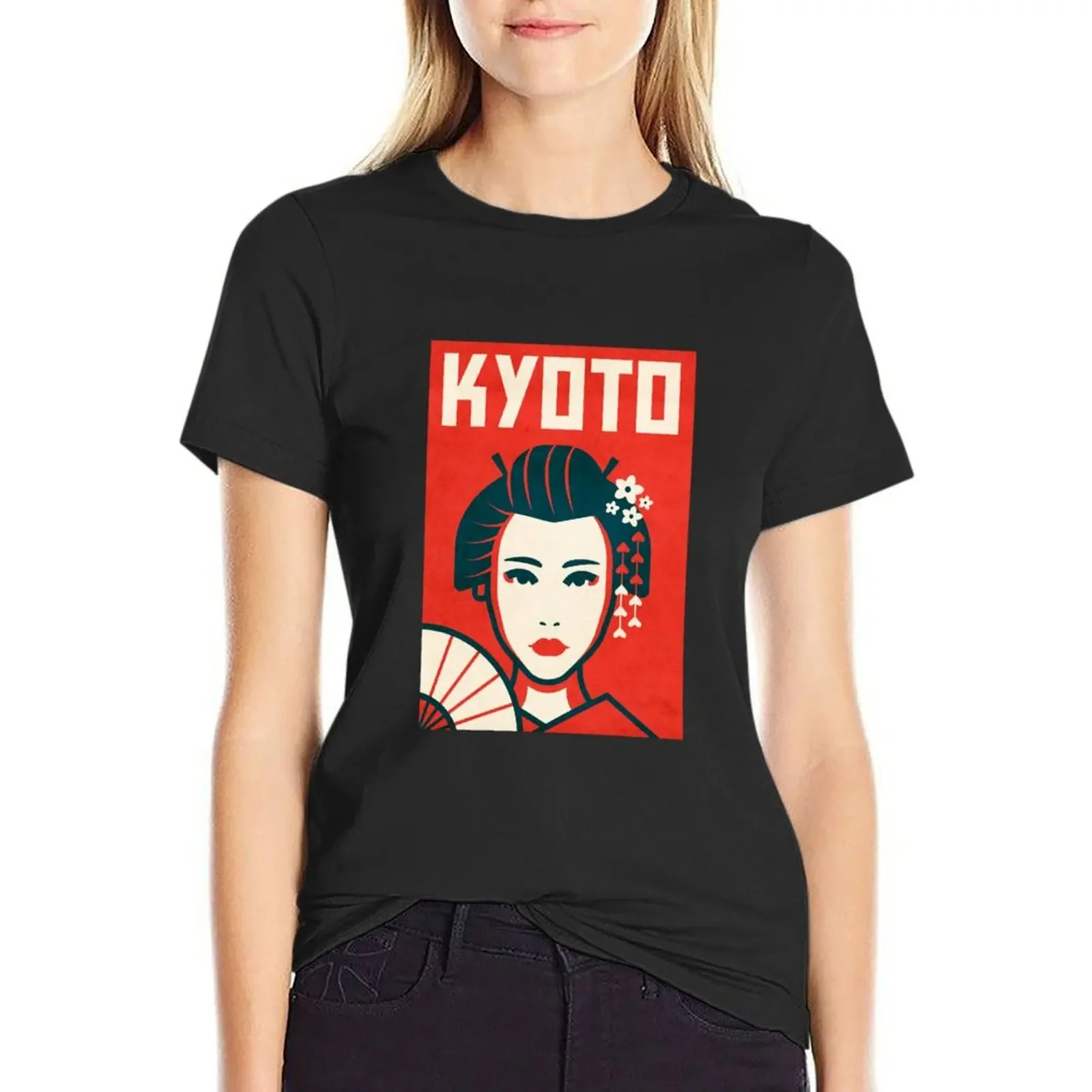 

Geishas/Maikos of Kyoto T-Shirt sublime summer tops quick drying funny t shirts for Women