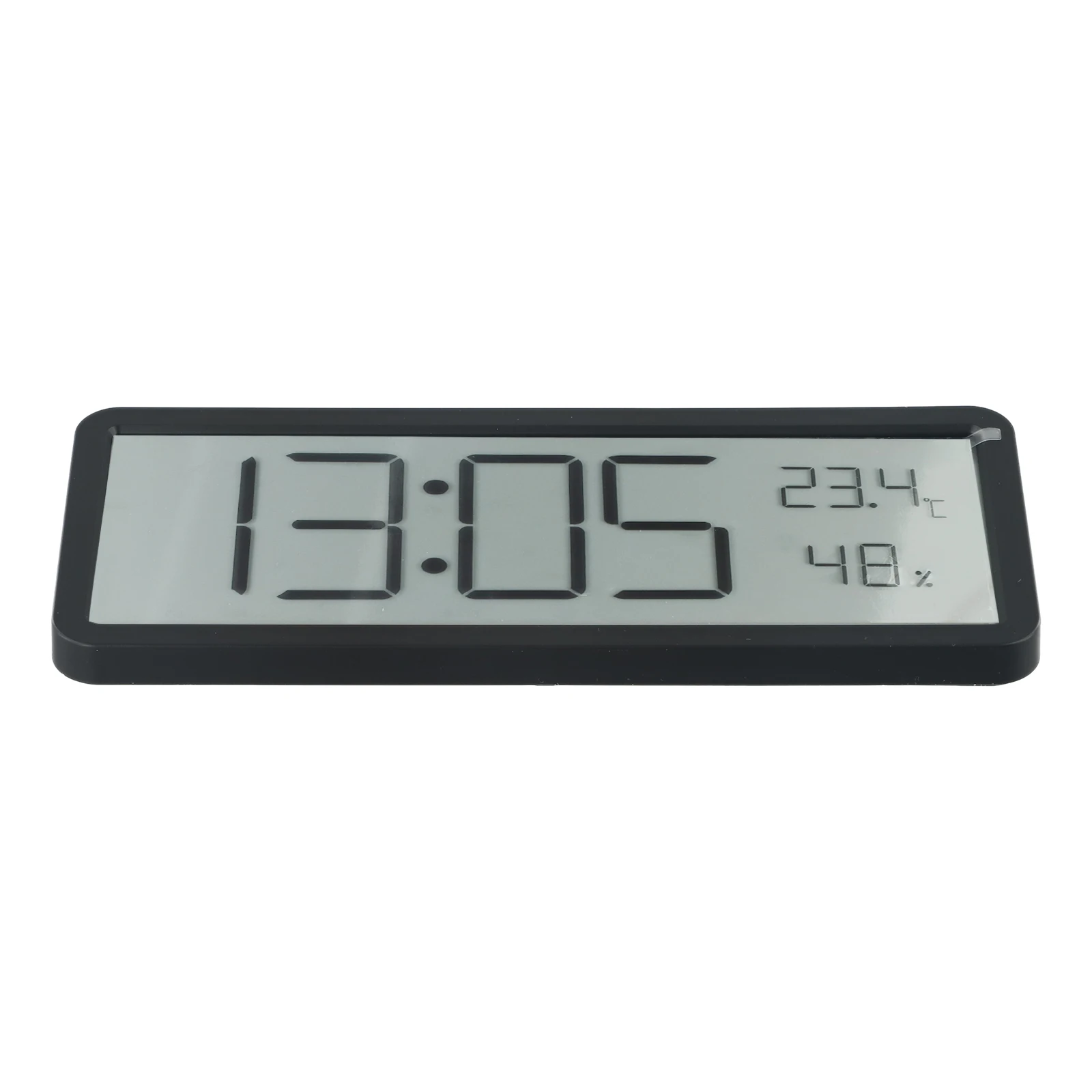 Electronic Clock Digital Wall Clock USB Plug Power Living Room Wall Clock Or Battery Power Temperature Humidity Clock