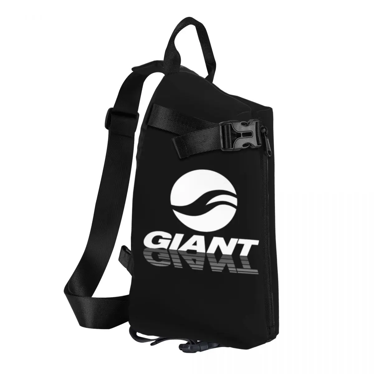 Giant Bike Chest Bag Men Sling Crossbody Backpack Chest Bag Traveling Hiking Daypack Shoulder Bag