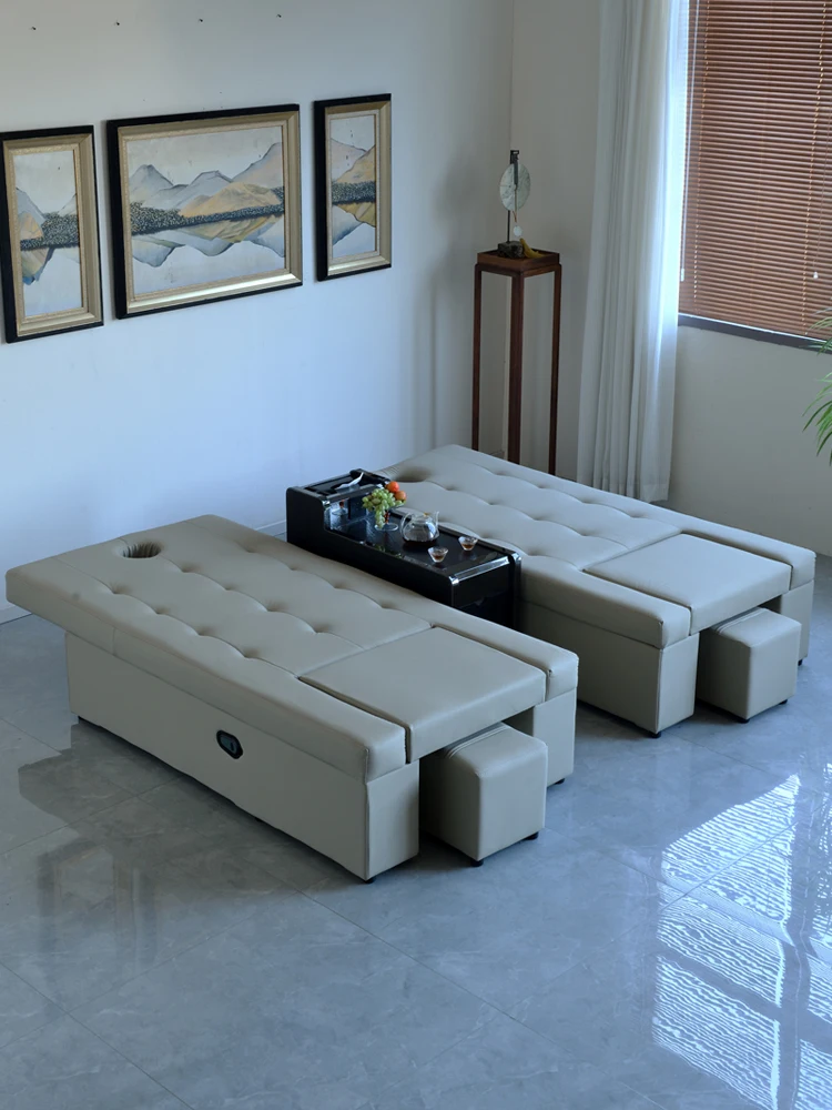 Foot massage sofa, electric sauna, foot massage, integrated bed, bathroom hall, massage bed, bath, bath, sofa, recliner