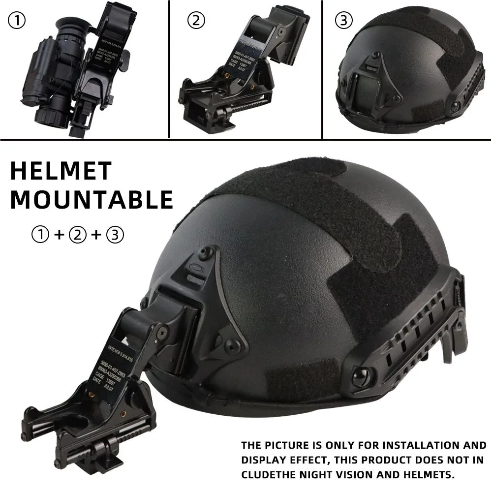 NVG PVS-14 PVS-7 Night Vision Monocular Night vision Helmet Holder Bracket MICH FAST  M88 Helmet Mount Kit For Rhino