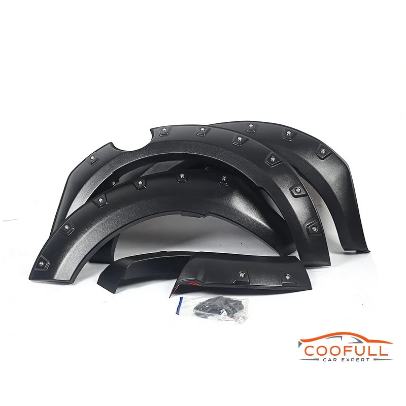 Fender Flares for MAZDA BT50 2012-2021 4x4 Textured Pocket Style Wheel Arch Eyebrow Mudguard Offroad  Pickup Truck Accessories