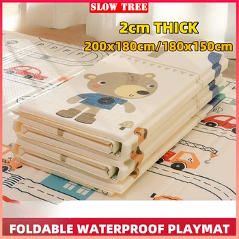 아기 놀이 카펫 퍼즐 바닥 매트, 두꺼운 EVA 폼 러그, 어린이 방 활동 카펫, 30x1cm 