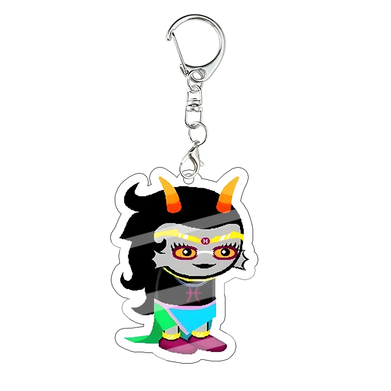 Homestuck AdiosToreador Dave Acryl-Schlüsselanhänger Dekorationszubehör Anhänger Schlüsselanhänger Figuren Mädchen Tasche Geburtstagsgeschenk – Detail 15