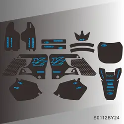 For YAMAHA YZ125 YZ250 YZ 125 YZ 250 1996 1997 1998 1999 2000 2001 Graphics Decals Stickers Motorcycle Background