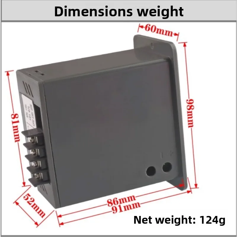 PWM DC Motor Speed Controller 12V 24V 48V DC Geared Motor Speed Regulator 6A