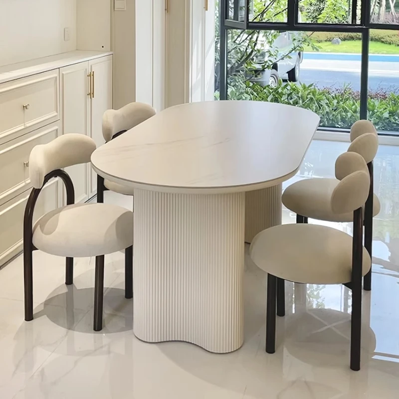 

Metal Cheap Dining Tables Luxury Wood Luxury Modern Dining Tables Round Space Saving Tavoli Da Pranzo Luxury Home Furniture