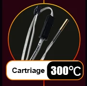 Trianglelab ® NTC 100K Ohm B3950 Thermistor-Kartuschensensor für Hohe Temperaturen bis 280°C ℃ für V6 PT100 V6 Heizblock 3D-Drucker – Detail 7
