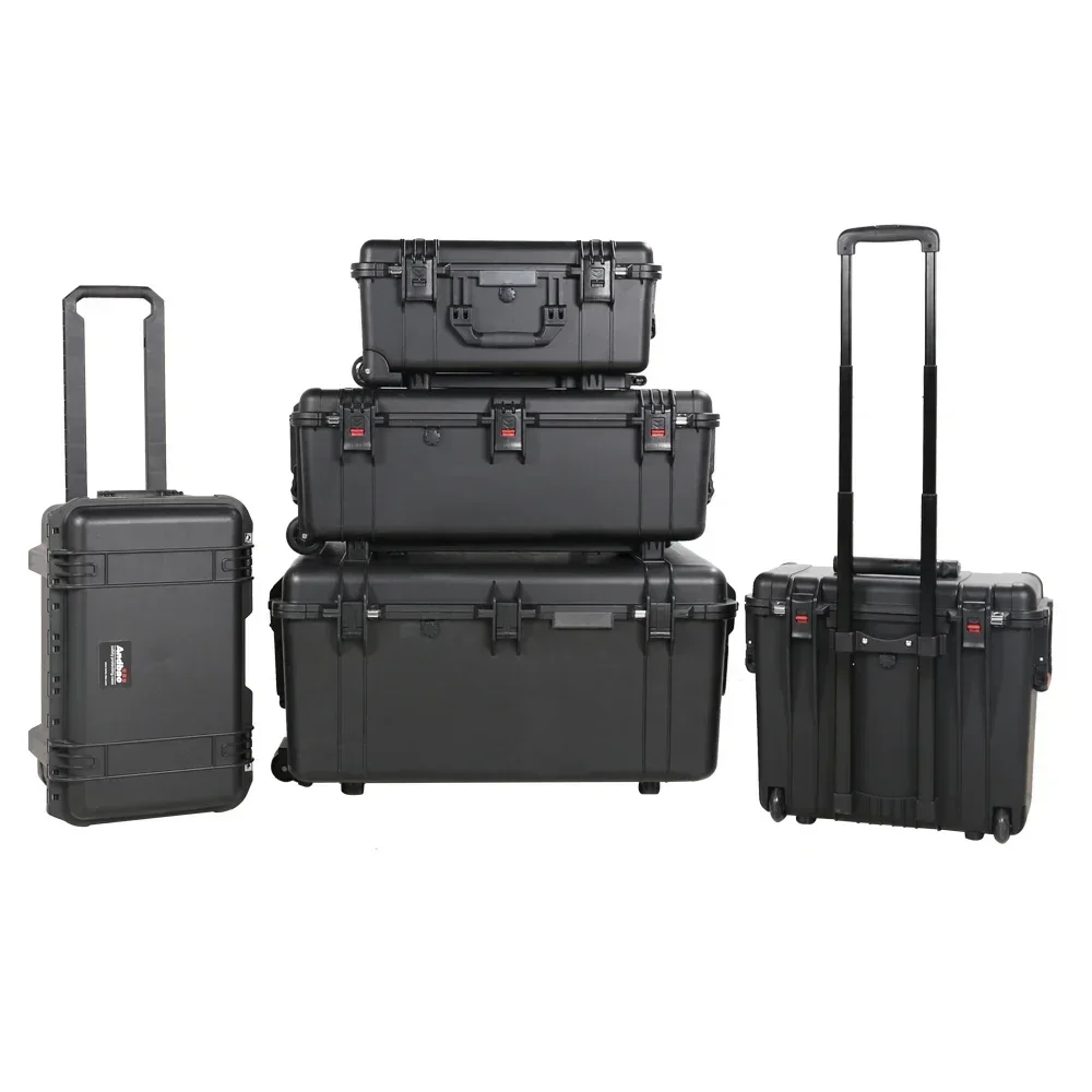 

Pelican 1525 Limited Lifetime Warranty IP67 Waterproof Hard Large Rolling Case with Luggage