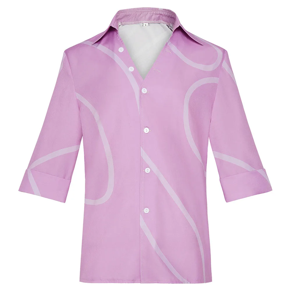 

Аниме Saja Boys Jinu, рубашка для косплея, мужские топы для косплея Kpop, мужская школьная форма, модные футболки Saja, рубашка Jinu