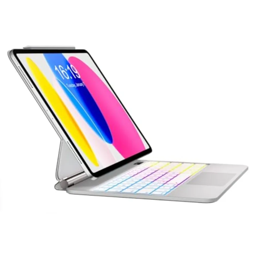 

Magic for iPad A16 11-inch 11th Generation 2025 /10th Gen 10.9-inch(2022) Case with Keyboard, Wireless Keypad Floating Magnetic