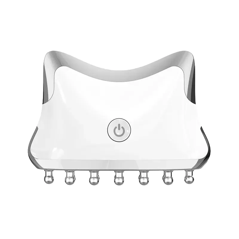 Smart Library Nieuw ontwerp Hand Held Gua Sha Elektrische verzorging Massager Board Tools USB Opladen ABS Materiaal EMS Gezichtslichaamsmassage