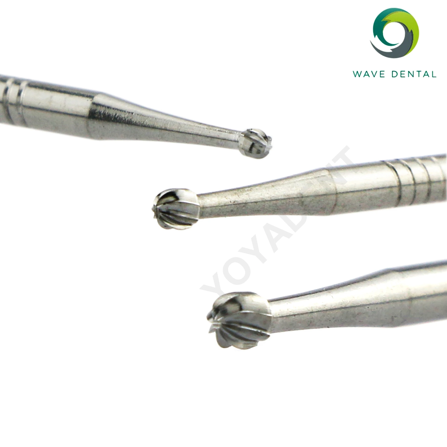 WAVE-Tungsten Carbide Dental Burs, Brocas para Handpiece Reta, Ferramentas Dentista, Brocas, Odontologia, HP, 2,35mm