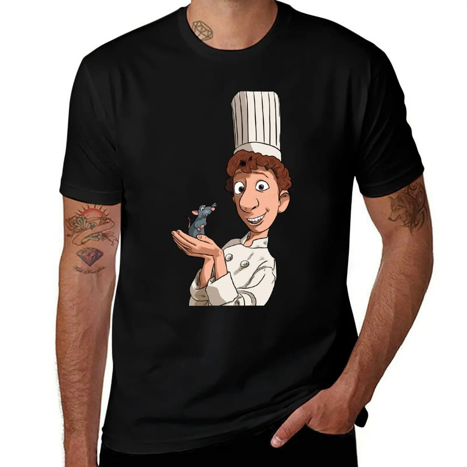 Ratatouille - Remy and Linguini T-Shirt Odor Resistant Short Sleeve Top T-Shirt