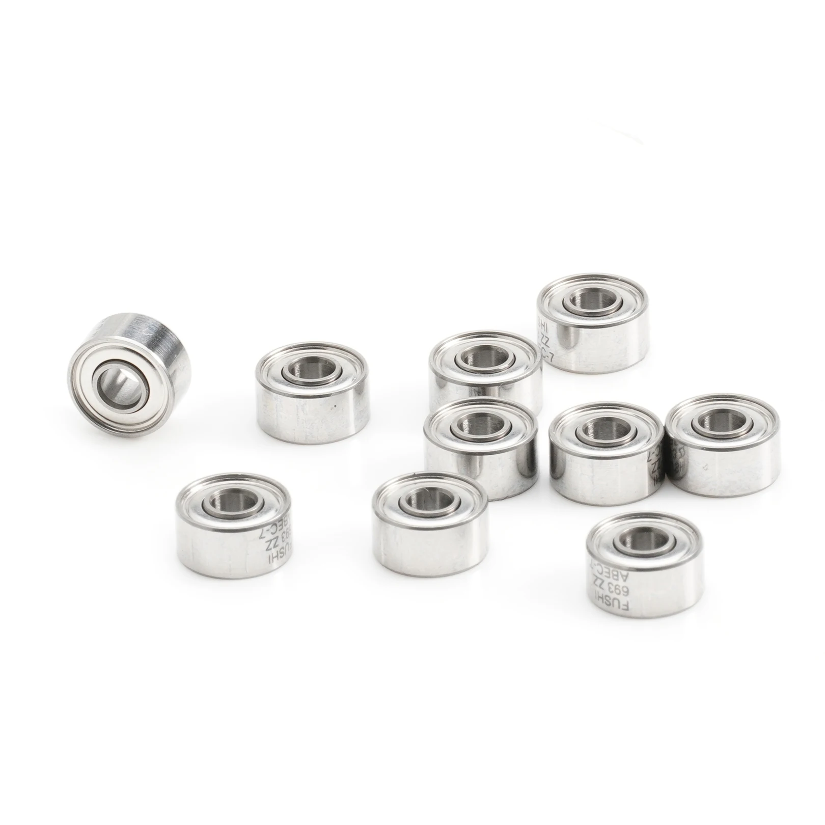 693ZZ Bearing 3*8*4 Mm 10Pcs ABEC-7 Miniature Engine 693 ZZ Ball Bearing 619/3ZZ R-830ZZ EMQ Motors Fans 693Z 693 Bearings