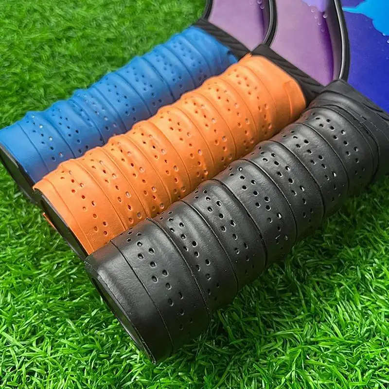 Badminton Paddle Grip Tape Non-slip Badminton Paddle Overgrip Wrap Racket Grip Tape Badminton Grip Breathable Handle Grip Tape