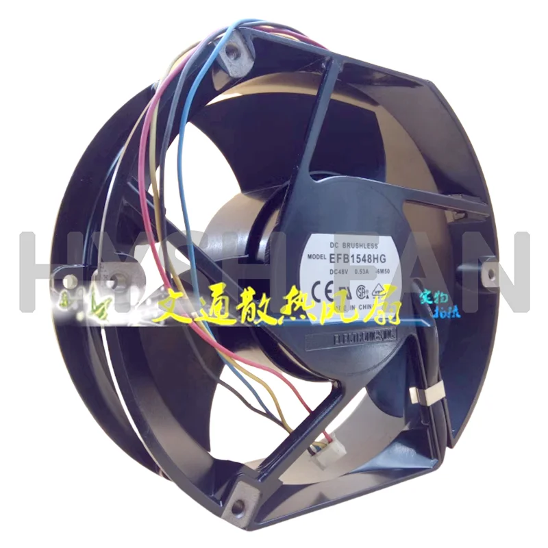 Ventilador do inversor, Original 17251, DC48V, 0.83A0.53A, EFB1548HG VHG