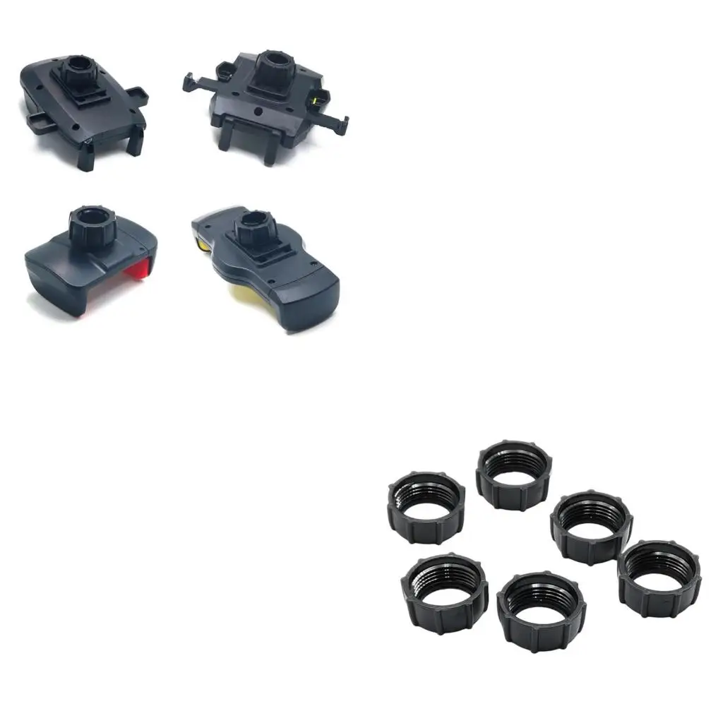 6pcs Easy to Tighten Fastening for 17mm Ball Head Adapters on Phone Stands Car Mounts Tablet Holders Tightening Nut