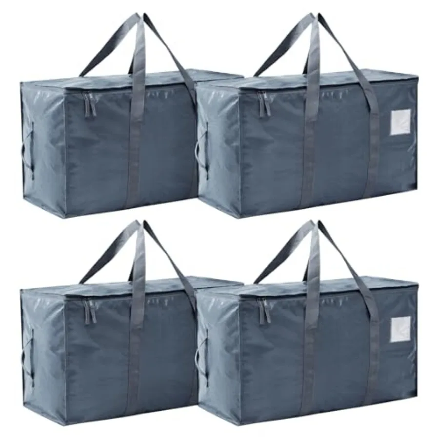 

Moving Bags Heavy Duty Extra Large, Moving Boxes, Moving Supplies Essentials, Storage Bins with Lids, Plastic Packing Totes, St