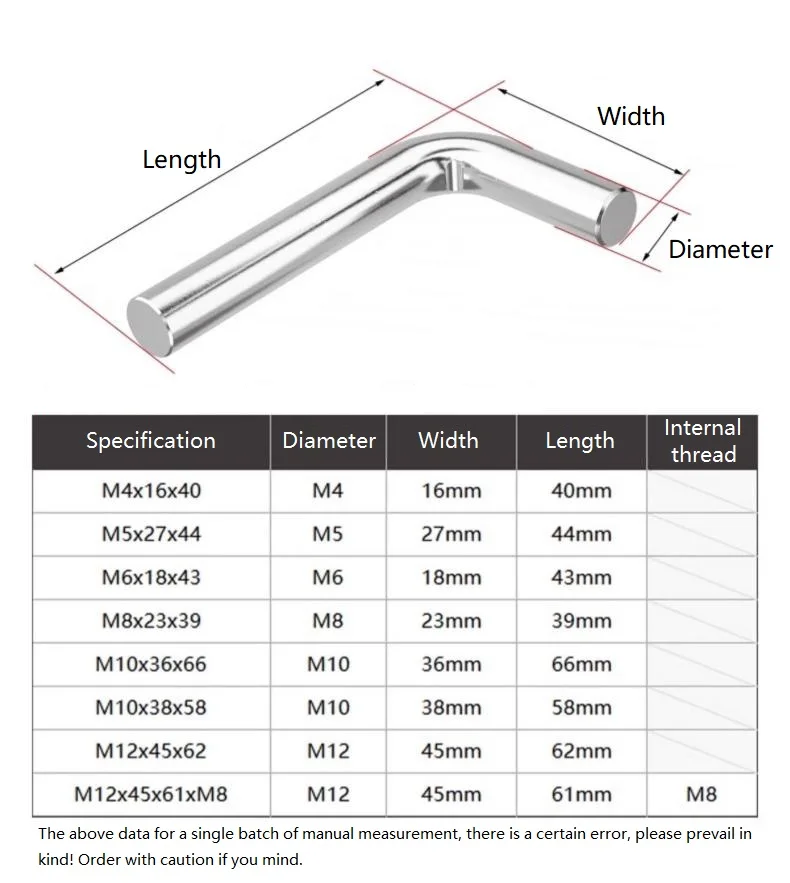 304 Stainless Steel L Shaped Hook Bolt M4 M5 M6 M8 M10 M12 Right Angle Self Tapping Hanging Screw 7 Form