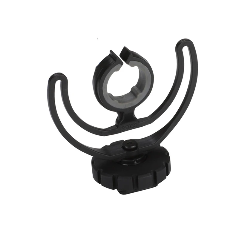 On Camera Microphone Shock Mount Holder Bracket Silicone Hot Shoe Shock Mount Anti-Vibration Suspension Shock Mount Holder Clip