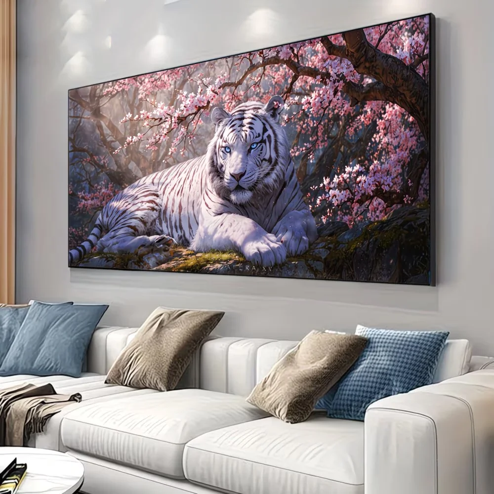 DIY Diamond Painting Jewelry Cross Stitch Prosperous Stream Forest Landscape Full Drill Diamond Art Kits, Mosaic Embroidery,Home