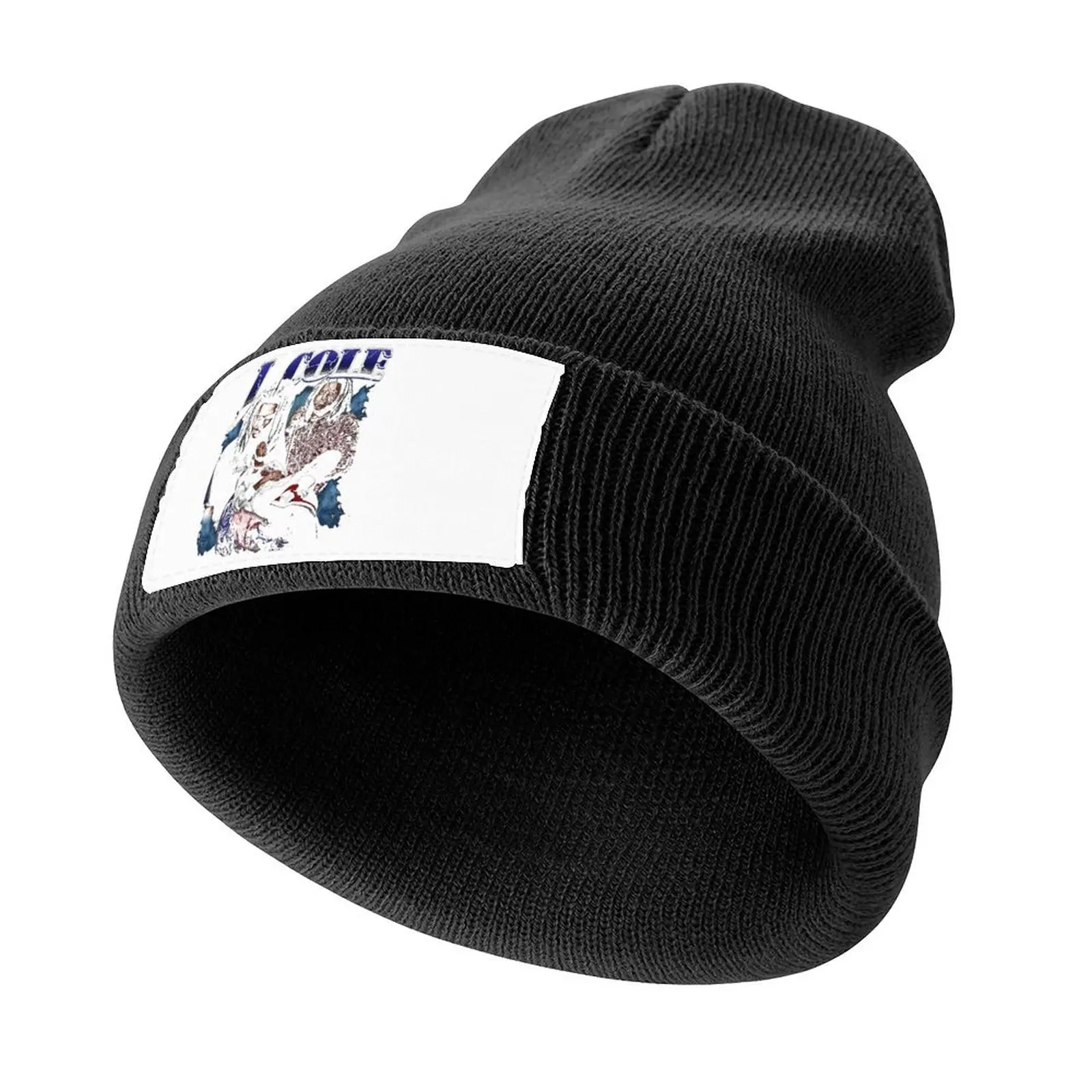 

J Cole Rapper Vintage Rap Music Knitted Cap Golf Cap Hat Knitted Cap Men Women's