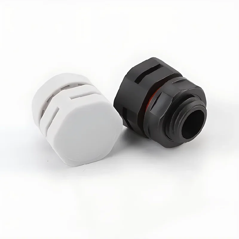 Nylon Screw Vent Plug Plastic Breathable Waterproof Valve Automatic Air Locking Plug Screw-in Valve Outdoor Light M6 M8 M10 M12