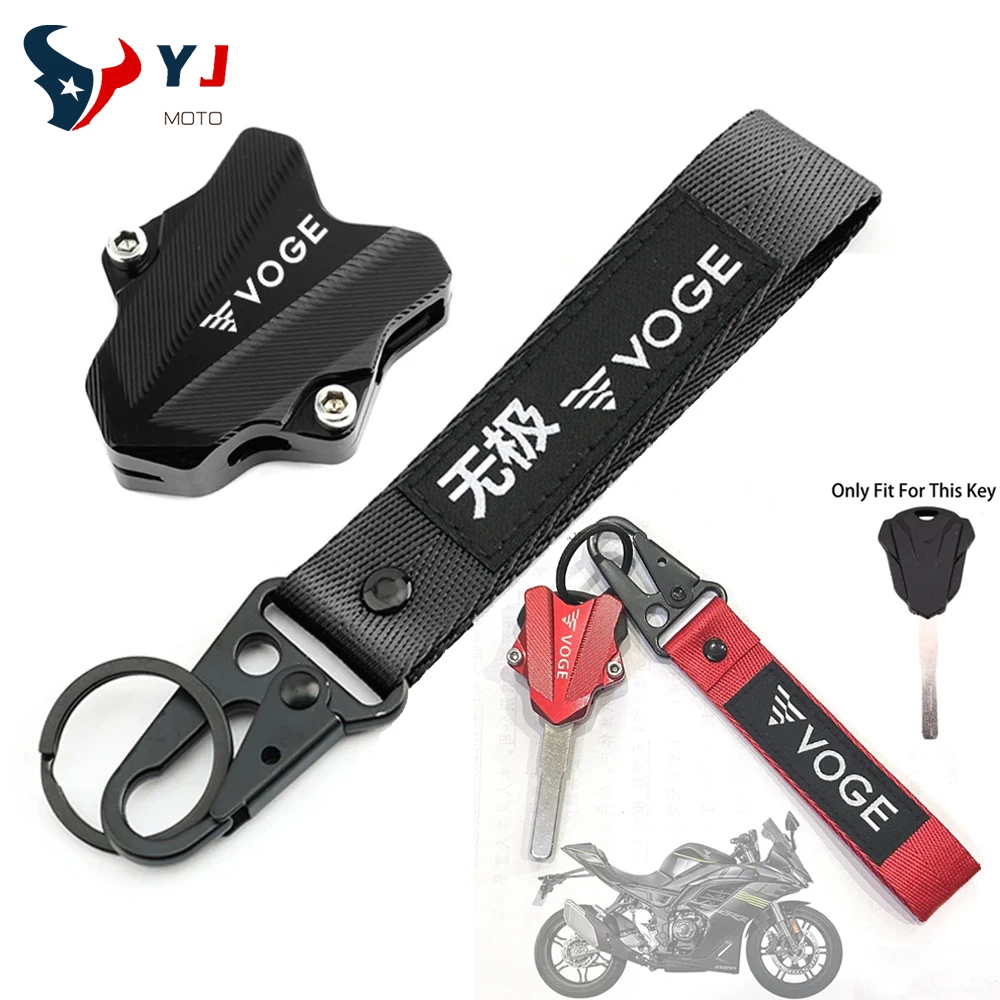 Key Case Cover Shell Keychain For VOGE CU250 CU525 DS525X Q250 525R 250RR 300RR 300AC 500AC 650DS RR660S Motorcycle Accessories