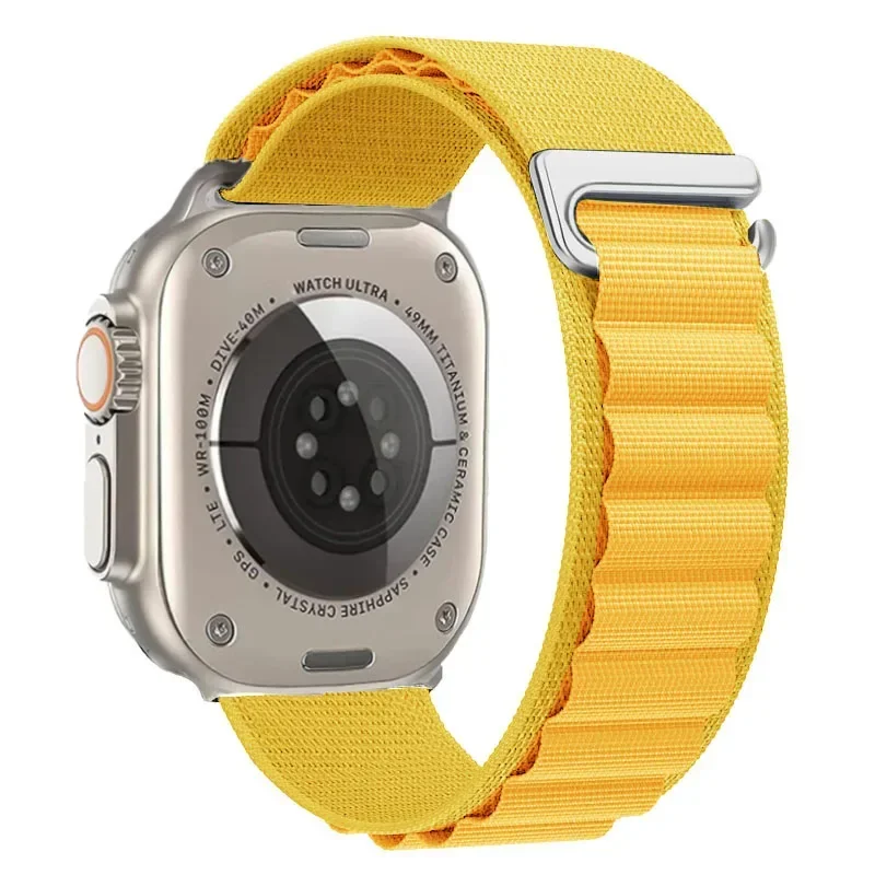 Alpine Strap for Apple Watch Ultra/3 11 10 9 8 7 Band 46mm 49mm 45mm 41mm Nylon Sports Bracelet IWatch 6 5 4 3 SE 44mm 40mm 42mm