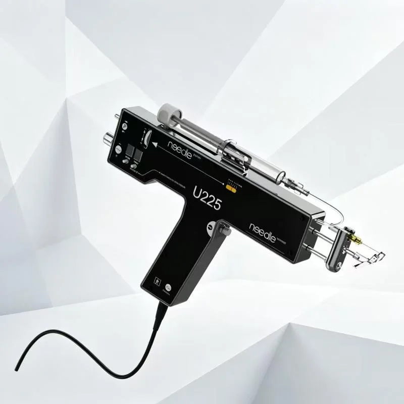 U225 PRP Meso Gun Needle Injector Portable Scalp Hair Mesotherapy Gun Facial Lifting Skin Rejuvenation Water Light Machine